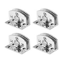 4Pcs Glass Door Hinge Cupboard Showcase Cabinet Door Hinge Glass Clamp,for 5-7mm Glass Thickness 2024 - buy cheap