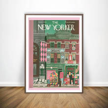 Impresiones Vintage de la revista New Yorker, pintura en lienzo, galería de abstracción, imágenes de arte Retro para pared, póster para decoración de sala de estar 2024 - compra barato