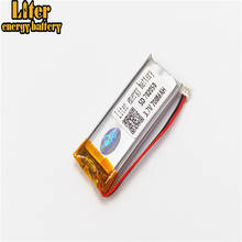 1,25 мм 2pin разъем 702050 700mah 3,7 v аккумуляторная батарея lipo Солнечная зарядка для литиевого аккумулятора литиевая батарея с PCM 2024 - купить недорого