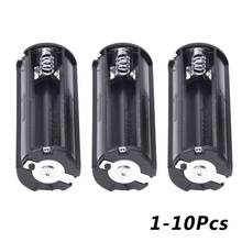Soporte de batería negro para linterna, 3 pilas AAA de 1,5 V, 5-10 unidades 2024 - compra barato
