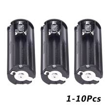 5-10 Pieces Black Battery Holder for 3 x 1.5V AAA Batteries Flashlight Torch 3 x AAA Battery Storage 2024 - buy cheap