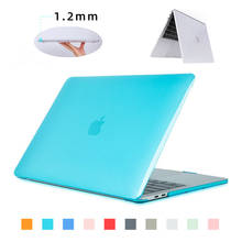 For MacBook Air Pro Retina 16 15 13 12 11 A2251 Laptop Case Crystal Clear Matte Shell Cover for MacBook Air Pro 13.3 Coque Funda 2024 - buy cheap