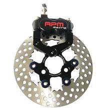 Pinça de freio elétrico para motocicleta, rpm, cnc, 200mm, suporte adaptador de bomba de freio a disco, para yamaha aerox, bws, rsz 2024 - compre barato