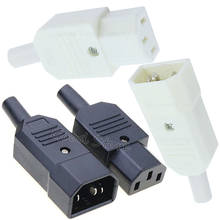 THGS 250V 10A Power Connector IEC 320 C14 Plug to C13 Socket 2024 - buy cheap