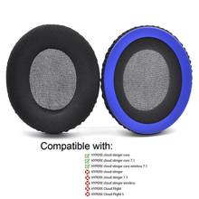 New Replacement Ear Pads Cushion Earcups Earpads For K-ingston HyperX Cloud Stinger Wireless Gaming Headphones Headset 2024 - buy cheap