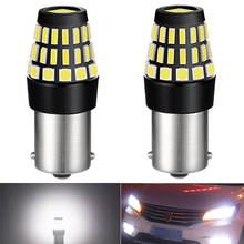 Bombilla LED de circulación diurna para Hyundai, luces diurnas P21W BA15S 1156 para Hyundai Getz Tucson Santa i40 Sonata Accent i30 Solaris Creta ix25 DRL, 2 uds. 2024 - compra barato