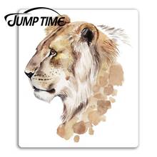 Jump Time for Lioness Vinyl Stickers Lion Big Cat Sticker Laptop Luggage Bumper Trunk Window Decal Car Accessories 2024 - buy cheap