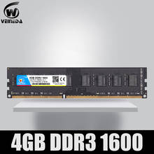 VEINEDA Memoria ddr3 16gb 4X4gb dimm ddr3 1333 pc3-10600 For Intel AMD Desktop Mobo 2024 - buy cheap