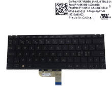 NE Norway Norwegian laptop keyboard for Asus zenbook UX333F blue keyboards light backlit UX333FA UX333FN UF3300F 0KN1 6A1ND13 2024 - buy cheap