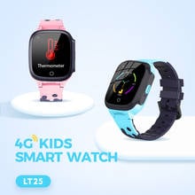 4G Camera Video Call Kids Smart Watch Waterproof GPS LBS WIFI Tracker Thermometer Mobile Watch Voice Chat Location Features 2024 - buy cheap
