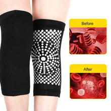 1 Pair Self-heating Knee Protector Pads Magnetic Therapy Kneepad Pain Relief Arthritis Brace Support Patella Knee Sleeves Pads 2024 - buy cheap