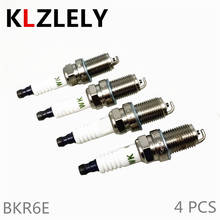 O 4 PCS Nickel Alloy Spark Plug For OPEL COMBO 1.4 16V 1.2 1.4 1.6  KADETT E 2.0 GSI 16V  CORSA C 1.2 16V 1.0 1.2 1.4 1.8  BKR6E 2024 - buy cheap