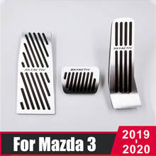 Car Foot Pedals Accelerator Fuel Brake Pedal Covers Non Slip Pad For Mazda 3 Axela BP CX30 CX50 2019 2020 2021 2022 Accessories 2024 - buy cheap