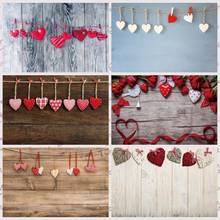 Yeele Love Heart Photocall Wooden Boards Flowers Photography Backdrop Personalized Photographic Backgrounds For Photo Studio 2024 - buy cheap