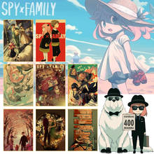 WTQ Retro Poster Spy X Family Canvas Painting Anime Posters Wall Decor Posters Wall Art Picture for Living Room Decor Home Decor 2024 - buy cheap