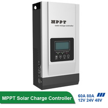 MPPT 80A Solar Controller 12V 24V 48V Solar Charger Regulator Battery 36V setting Charger Max 150VDC Controller Regulator 2024 - buy cheap