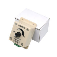 Regulador de intensidad PWM Manual, interruptor ajustable, controlador de brillo para cinta de tira LED-24V DC 12V 8A, corriente de salida, 1 unidad 2024 - compra barato