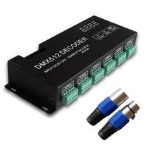 RGB RGBW dmx512 decoder led strip dmx controller 24CH*3A dmx dimmer PWM driver Input DC5-24V 24CH dmx decoder light control 2024 - buy cheap