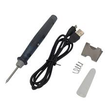 Electric Soldering Iron With Plastic Handle Flat Tip For Car Bumper Repair 2024 - buy cheap