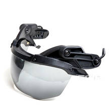Fma-máscara protetora para capacete de 3mm, óculos antiembaçante, lentes para proteção rápida de esportes táticos bk/de/fg 2024 - compre barato