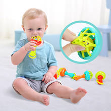 Baby Rattles Develop Intelligence Grasping Gums Hand Bell Rattle Funny Educational Toys Gifts BM88 2024 - buy cheap