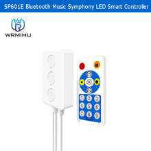 Controlador inteligente por aplicativo ws2812b ucs1010, controlador com dupla saída, para celular, música, led 2024 - compre barato