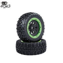 Off-road Wheel Tyre Assembly Set with Wheel Hub & Beadlock Ring Kit Fit 1/5 Losi 5ive-t Rofun Rovan LT King Motor X2 Toys Parts 2024 - buy cheap