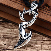 ZHJIASHUN Retro 925 Silver Sterling Pendant Necklace Dragon Wing Silver Pendants Fine Jewelry For Cool Men 2024 - buy cheap