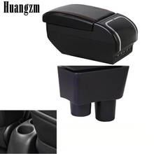 For Nissan Almera Armrest box central Store content box with cup holder ashtray with 9 USB interface 2024 - buy cheap