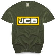new fashion t-shirt men crew neck tees Midnite Star Excavator Jcb T Shirts Men Tops Short Sleeve JCB many color tops 2024 - buy cheap
