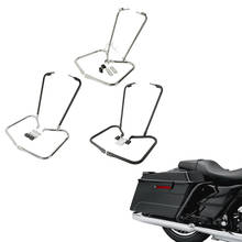 Защитная скоба для седла мотоцикла с опорной планкой для Harley Touring Electra Glide Street Glide Road King 1997-2008 2024 - купить недорого