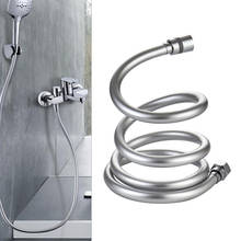 High Pressure Silver PVC Smooth Shower Hose For Bath Handheld Shower Head Flexible Shower Hose Dropshipping 2024 - buy cheap
