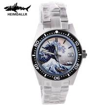 Heimdallr Monster Automatic Watch Men's NH35A Men's Mechanical Watch Sapphire Glass 62MAS Luminous Surfing 300M Diving Watch 2024 - buy cheap