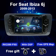 2Din Car DVD For Seat Ibiza MK4 6J 2008 2009 2010 2013 Android Radio Multimedia Video Player Audio Unit 4G 2 Din GPS Navigation 2024 - buy cheap