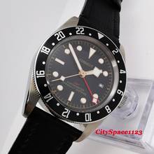 Corgeut 41mm watch Sterile dial GMT Automatic Mechanical Watch mens Sport calendar waterproof mens watches 2024 - buy cheap
