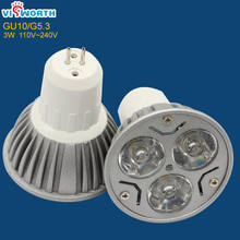 3W Led Spotlight G5.3 GU10 Led bulb light COB AC 110V 220V 240V Warm Cold White Cabinet Led Lamp Aluminum Body 2024 - buy cheap
