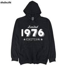 new cotton men hoodies Limited Edition 1976 hoody Born 42th Year Birthday Age Present Funny Mens Gift men's sweatshirt 2024 - buy cheap