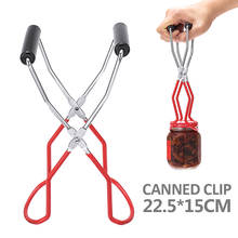 Canning Jar Lifter Tongs Stainless Steel Jar Lifter with Grip Handle Anti-slip Wide-mouth Clip Kitchen Parts 2024 - buy cheap