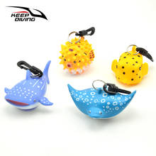 Cartoon Fish Scuba Dive Mouthpiece Dustproof Cover Regulator Holder With Clip Octopus Safe Second Stage Protective Accessories 2024 - buy cheap