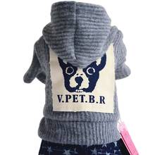 Winter Thick Pet dog Sweater Coat With Hat Knitwear Puppy Hoodie Doggy Apparel Jacket Jumper warm ropa para perro 2024 - buy cheap