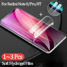 hydrogel film + camera glass for redmi 8t note8 pro screen protector redmi-note-8-t protective glass xiaomi note 8 t accessories 2024 - buy cheap