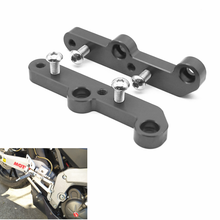 Rearset Base Foot Pegs Rear Back Raise Bracket For Aprilia GPR150 GPR125 18-2020 2024 - buy cheap