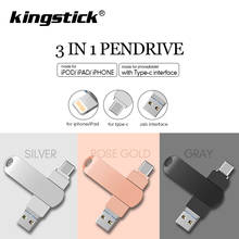 USB Flash Drive For iPhone X/7 Plus/6/6s/5/SE/ipad OTG Pen Drive HD Memory Stick 8GB 16GB 32GB 64GB 128GB 256GB Pendrive 2024 - buy cheap