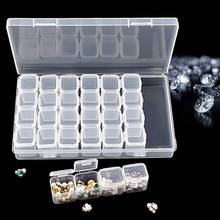 28 Grids Diamond Painting kits Plastic Jewelry Container Box Nail Art Rhinestone Tools Beads Case Organizer Holder kit 2024 - buy cheap