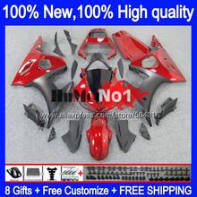 Carrocería para YAMAHA YZF600 YZF R6 600CC YZF 600 R 6 CC Rojo Negro 5MC.6 YZF-600 2003 2004 2005 YZFR6 03 04 05 carenados 2024 - compra barato