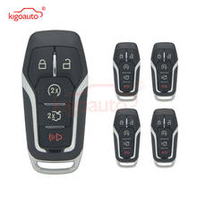 Kigoauto 5pcs M3N-A2C31243300 Key shell for Ford Fusion Explorer edge 5 button 2014 2015 2016 2017 Smart key case 164-R7989 2024 - buy cheap