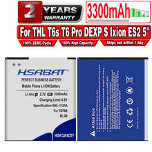 HSABAT-Batería de 100% de 3300mAh, para THL T6s T6 Pro T6C, DEXP S Ixion ES2, 5 ", envío gratis, BL-06 2024 - compra barato