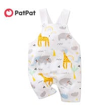 PatPat 2020 New Summer and Spring Baby Animal Whale or Elephant Print Strappy Bodysuits 2024 - buy cheap