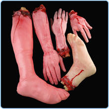 New Ghost Festival Supplies Halloween Haunted House Decoration Trick Toy Terror Blood Broken Hands and Feet Decoration Props 2024 - buy cheap
