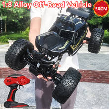 4WD 1:8 Large Scale Alloy Off Road RC Vehicle 45 Degree Incline Climbing Independent Shockproof Bigfoot Cross-Country RC Car Toy 2024 - buy cheap